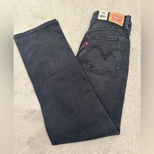Levi's Women’s Dark Straight Jeans